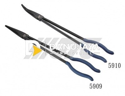 16" EXTRA LONG HANDLE NEEDLE NOSE PLIERS TANG-0° JTC-5909
