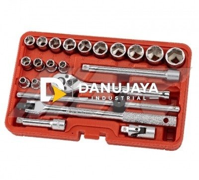 3/8" x 22PC SOCKET MATA KUNCI SOK SOCK SET JTC-H322B