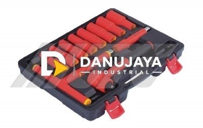 1/2" x 12PCS INSULATED SOCKET SOCK SHOCK MATA KUNCI SET JTC-I005