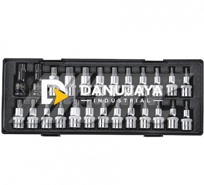 1/2" DR. 25PCS SOCKET SOCK SHOCK BIT SET JTC-K4251