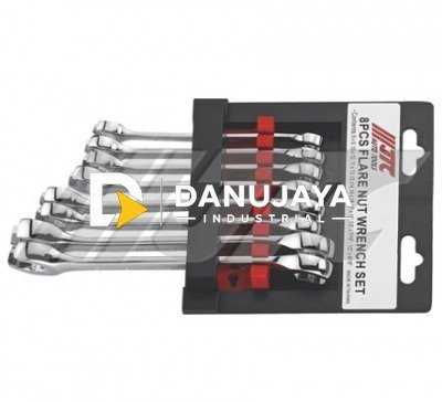 10PCS FLARE NUT WRENCH SETS (MIRROR-FINISH) JTC-K6101