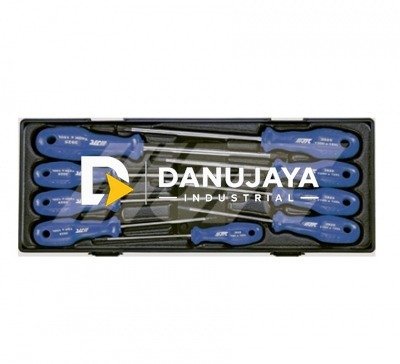 9PCS 5PT. STAR SCREW DRIVER SET (TAMPER PROOF) JTC-K7093