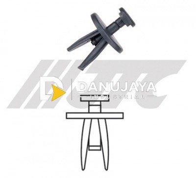 AUTOMOTIVE PLASTIC CLIPS Bumper JTC-RD24