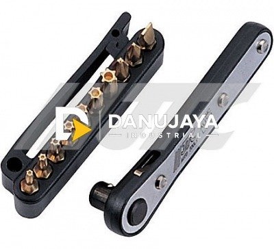 JTC U11MC-Mini Ratchet Bit Set (11Pcs)