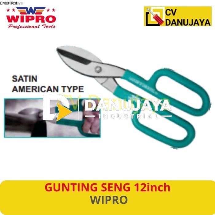 Gunting Seng Pemotong Plat 12 Inch Wipro