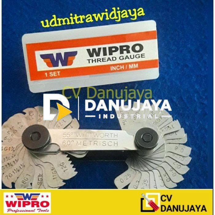 Thread Gauge / Sisir Drat /Suri Dratt / Thread Screw Picth Gauge  Wipro