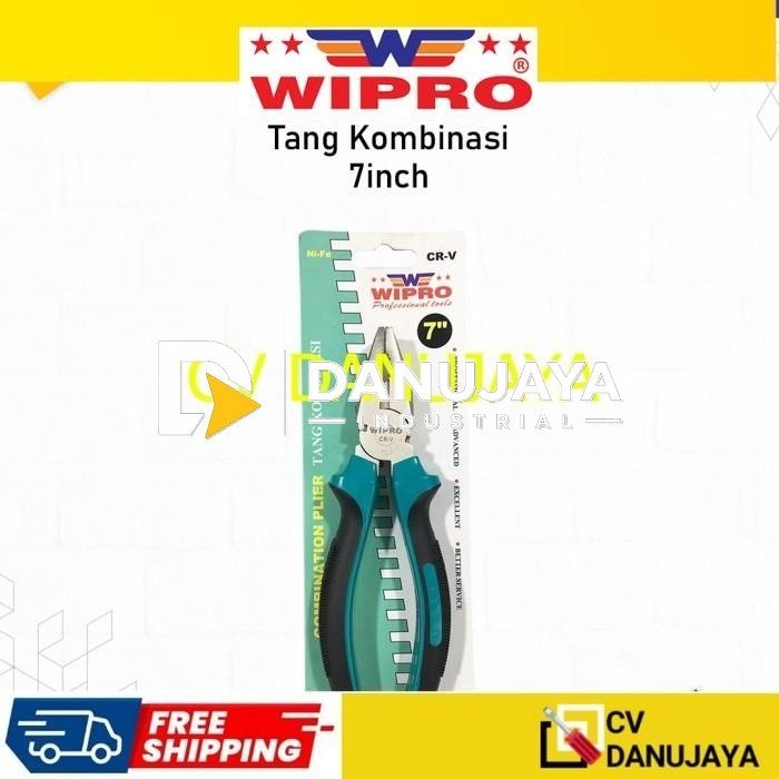 TANG KOMBINASI 7" Inch WIPRO CRV chrome vanadium steel