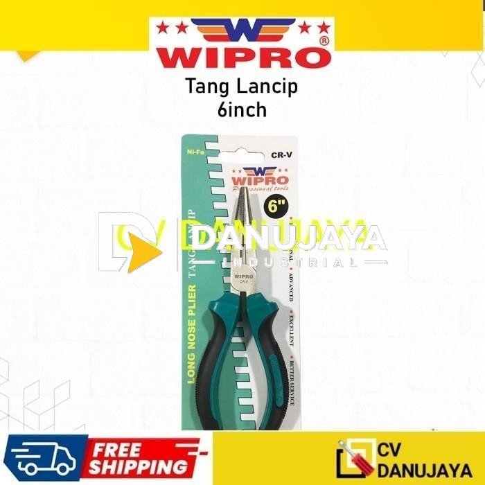 TANG LANCIP WIPRO 6" Inch CRV chrome vanadium steel