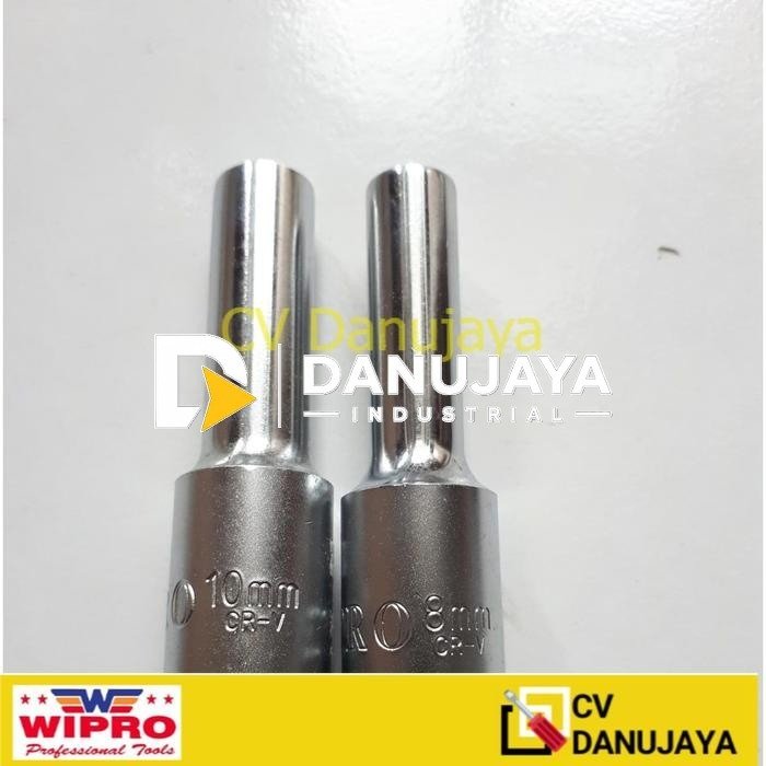Deep Wall Wipro DR. 1/2" 8 mm & 10mm Mata Sock Panjang Wipro
