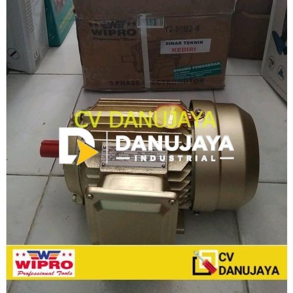 Dinamo Wipro Flash 3 HP 1 Phase 1400Rpm/Electro Motor 3 HP 1 Phase 4p - 4 Pole