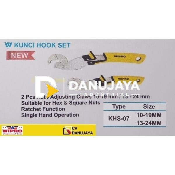 Kunci Hook Set KHS-07 - Wipro