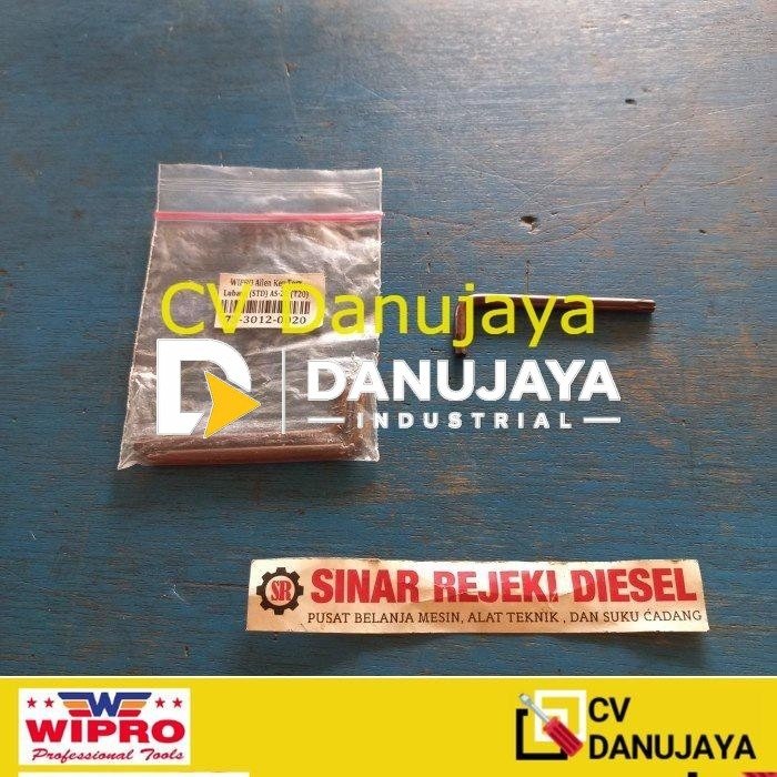 Kunci L Bintang Torx T20 Model Lubang Wipro gz
