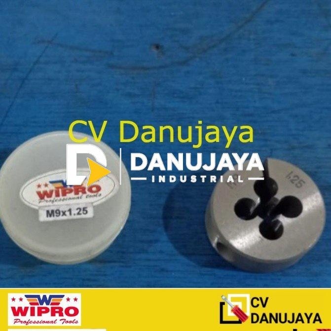 Mata Senai M9 x 1.25 Drat Luar Baut Mata Snei Snai Dies M9x1.25 12
