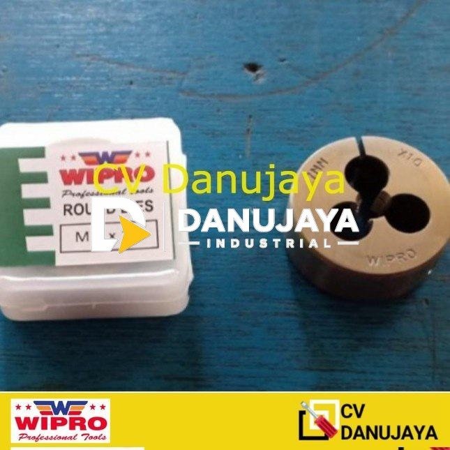 Mata Senai M7 x 1.0 Drat Luar Baut Mata Snei Snai Dies Head M7x1.0 12