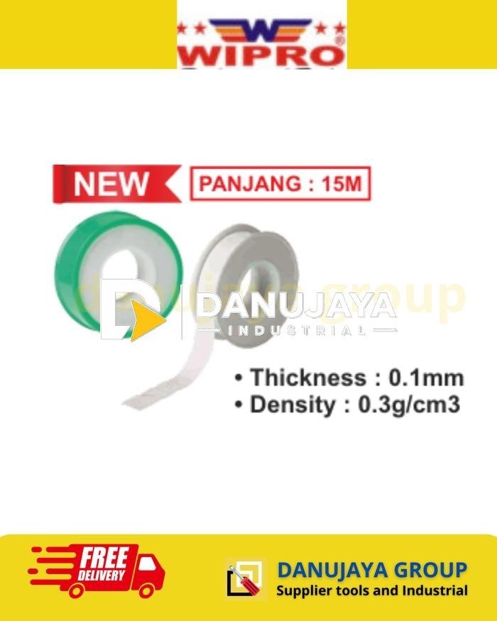 Seal Perekat Lakban Sealer Tape Isolasi Tahan Air Waterproof TQ-1215 TQ-1915 TQ-2515 x 15m 15 Meter Wipro