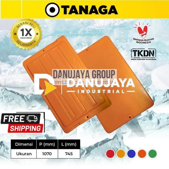 TANAGA Tutup Coolbox / Cooler Box 300 Liter | Tutup Pendingin Es, Ikan, Daging, Minuman Portable Replacement Lid 300 L