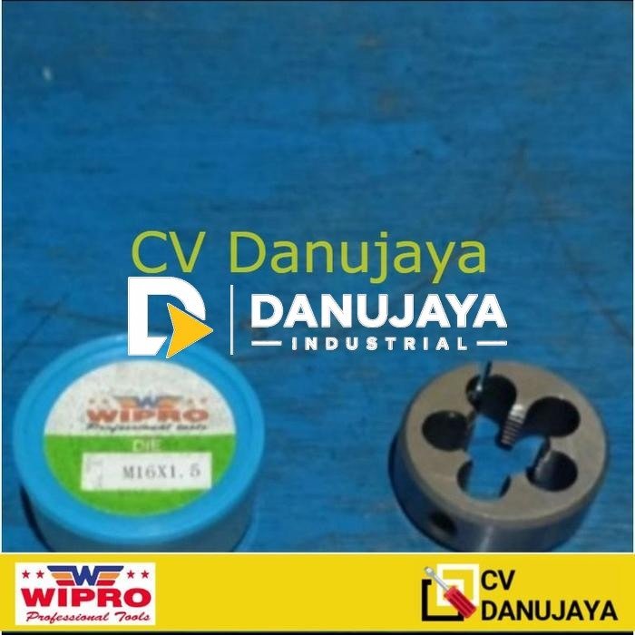 Mata Senai M16 x 1.5 M16 x 1,5 Drat Luar Baut Mata Snei Snai Dies Head M16x1.5 M16x1,5 Wipro