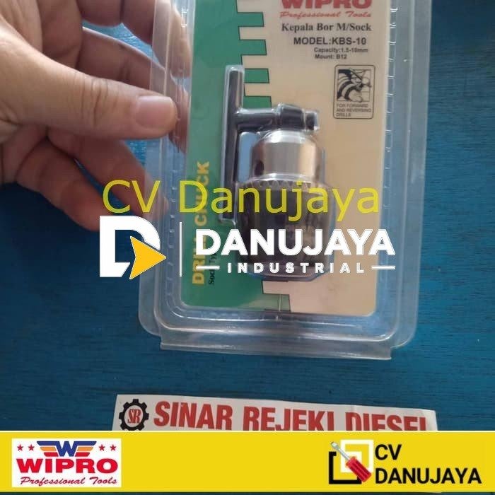 Kepala Bor Model Sok Sock 10 mm 10mm Wipro KBS10 2510 B12