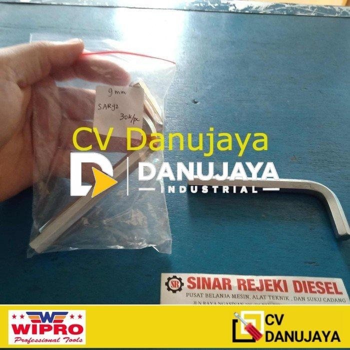 Kunci L ukuran 9mm 9 mm Wipro