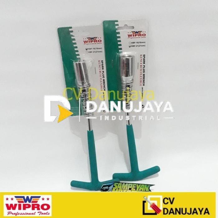 Spark Plug Wrench Flexible Kunci Busi Fleksibel Spring 16 Mm Wipro