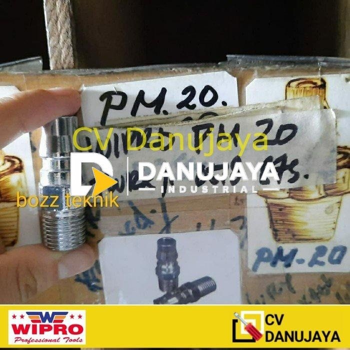 Wipro Coupler PM 20 untuk pneumatik