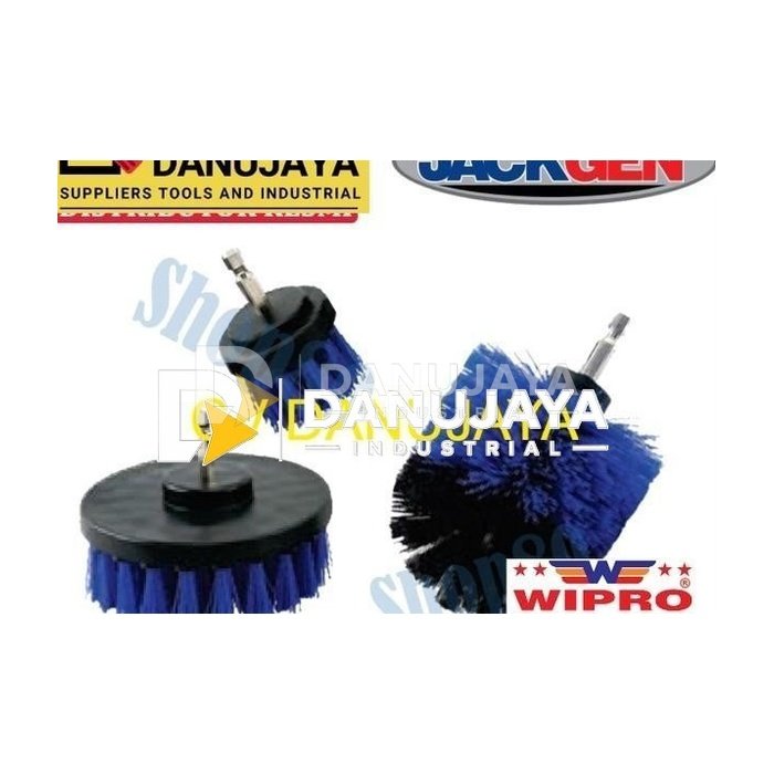 Wipro Sikat Pembersih 1 Set 3pcs Mata Mesin Bor
