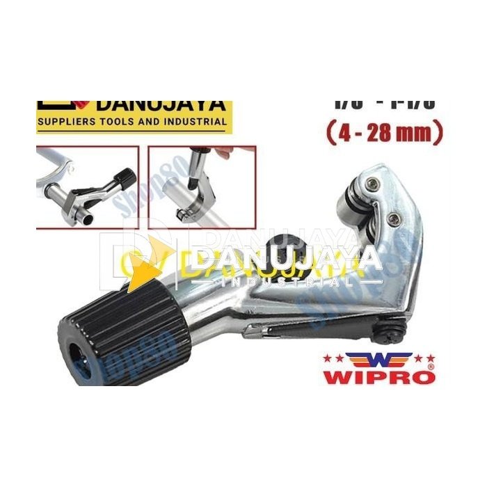Wipro Alat Potong Pemotong Pipa Tembaga Besi Baja Aluminium 4-28 mm