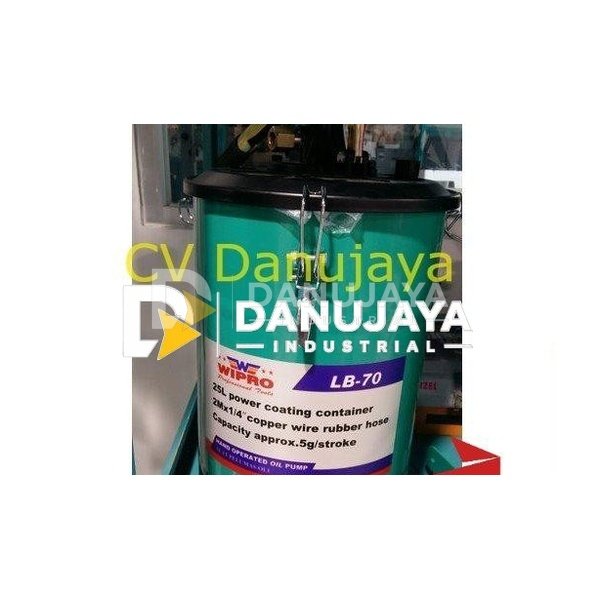 POMPA MANUAL LB70 WIPRO AIR LUBRICATOR GREASE 25L PUSAT TEKNIK ID