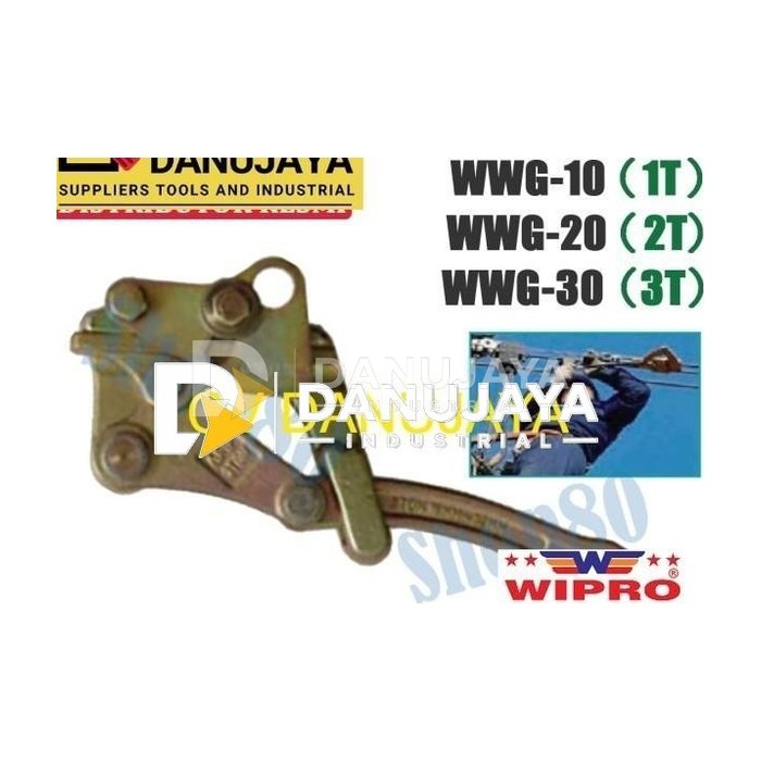 Wipro Wire Grip Kodokan Tracktang Trektang Grips Kabel 1 2 3 Ton - 1Ton