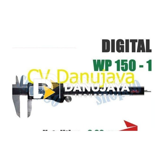 Wipro Sigmat Digital Sketmat Jangka Sorong Vernier Caliper 150 mm 6"
