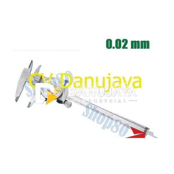 Wipro Jangka Sorong Dial Sigmat Sketmat Vernier Caliper 150 mm 6"
