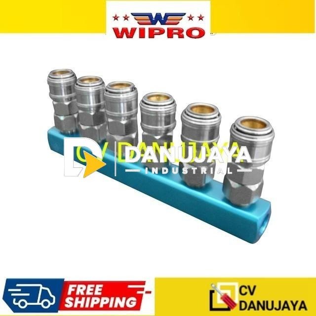 Wipro Coupling Copling Kopling 6 Cabang AL-6S
