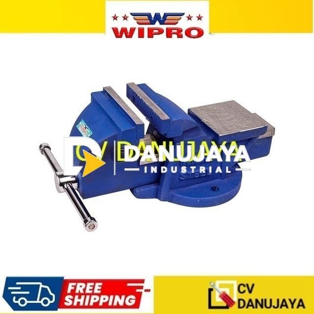 Wipro Catok Paron Ragum Besi Blue Color Steel Body CPS-06 (6")