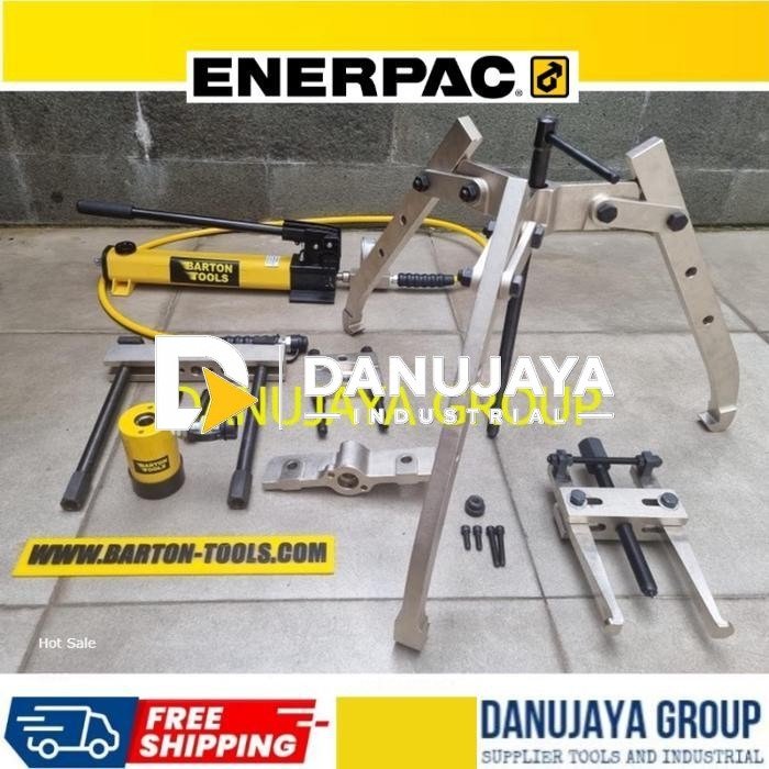 Master Puller Set 8 Ton BHP1752 Barton Model Enerpac Hydraulic Treker Industri