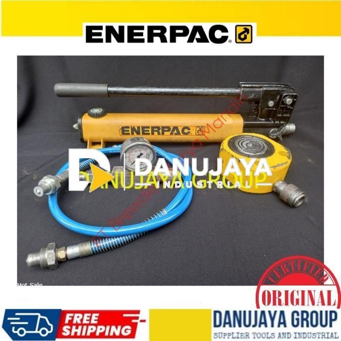Hydraulic Hydrolis Hidrolis Jack 50 Ton Set Enerpac Industrial Lifting Equipment
