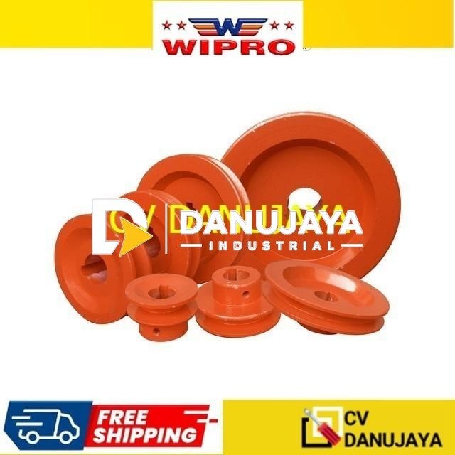 Wipro Pully Pulley Puly Alluminium H.Duty PA1-320 3" x A1 x 20mm