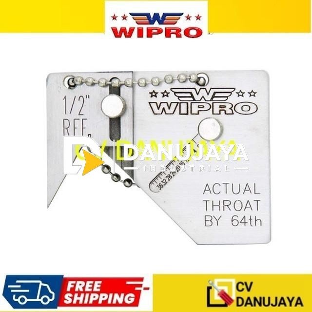 Wipro Welding Las Pengelasan Gauge Alat Ukur QY028