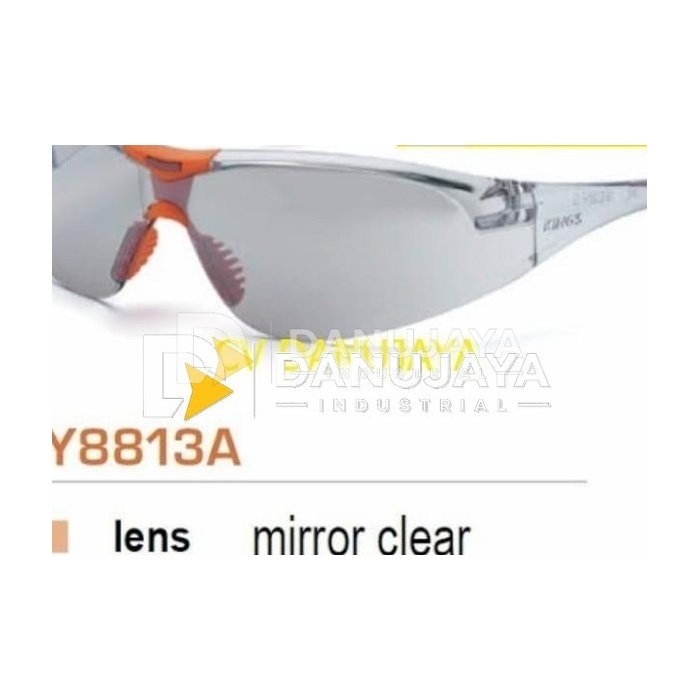 kacamata kings King 8813A CLEAR MIRROR Bening Kaca Mata Eye Glasses