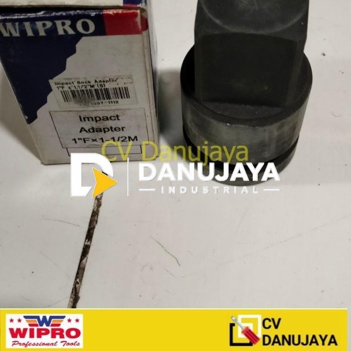 Impact Socket Mata Kunci Sok Sock Adaptor 1 inchi Famle 1 1.2Inchi Male Wipro