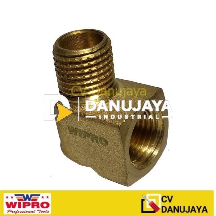 SQUARE BRASS ELBOW WN5201 FM 1/8 WIPRO