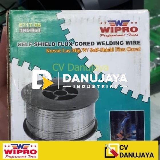 KAWAT LAS MIG WITH FLUX E71T GS 1.0 1KG WIPRO