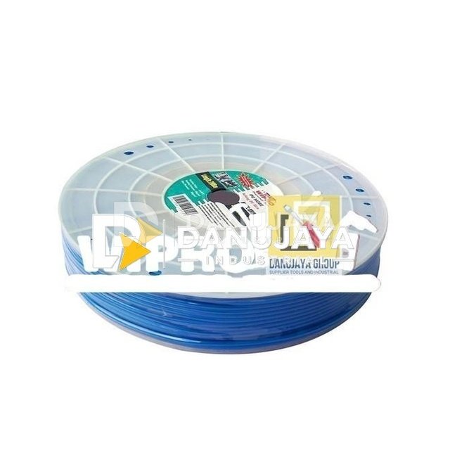 WIPRO Selang PU Biru Hose Pneumatic Angin Kompresor 06x4mm x 200M ( SPUR-0604 )