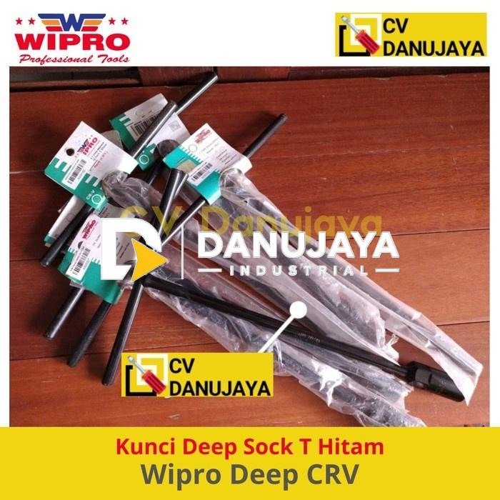 Kunci Deep Sock Shock T 14mm Kunci Sok T Hitam Wipro CRV
