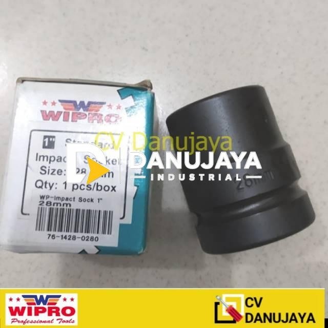 Mata Sok Socket Mata Kunci Sok Sock Shock 1" x 28mm Wipro