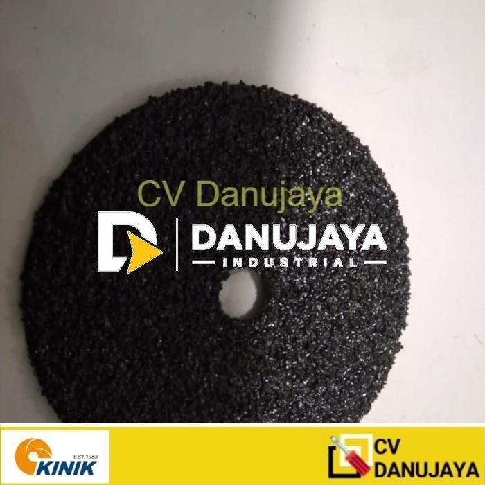 Kinik Amplas Gosok Fiber Abrasive Bulat 125 x 15.9 cc 16