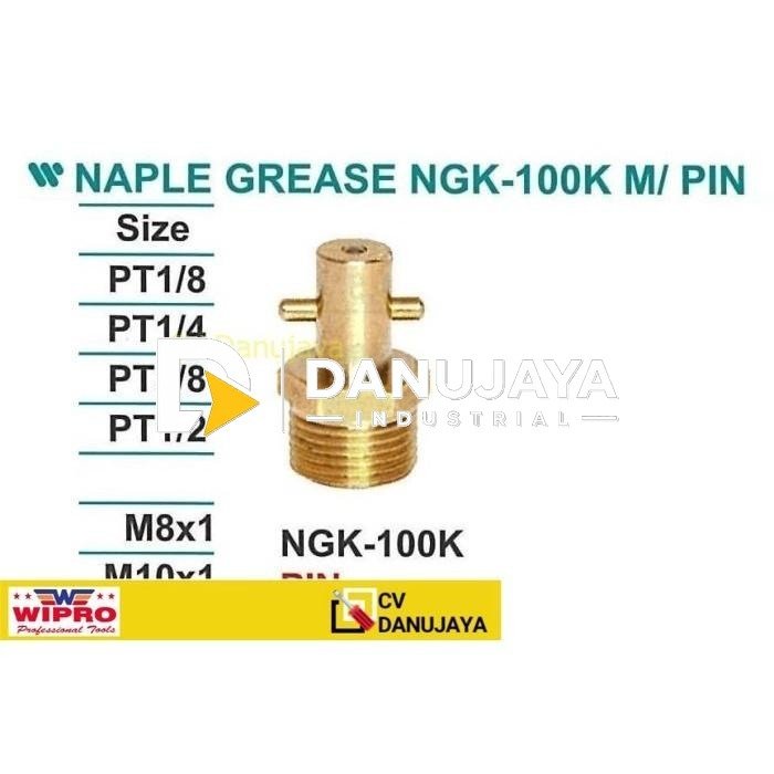 Naple Nepel Grease NGK-100K Model Pin - Wipro PT1/8