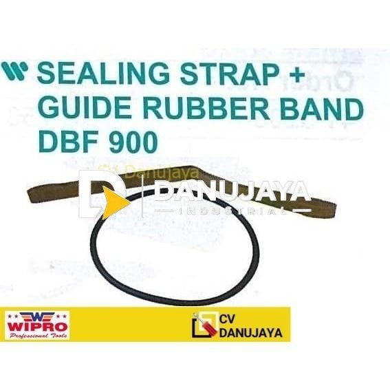Sparepart Seal Sealing Strap Guide Rubber Band Wipro DBF900