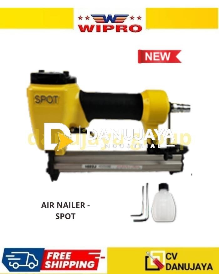 Air Nailer SPOT 1022J Tembakan Paku Angin Stapler Pneumatic 10–22mm Wipro