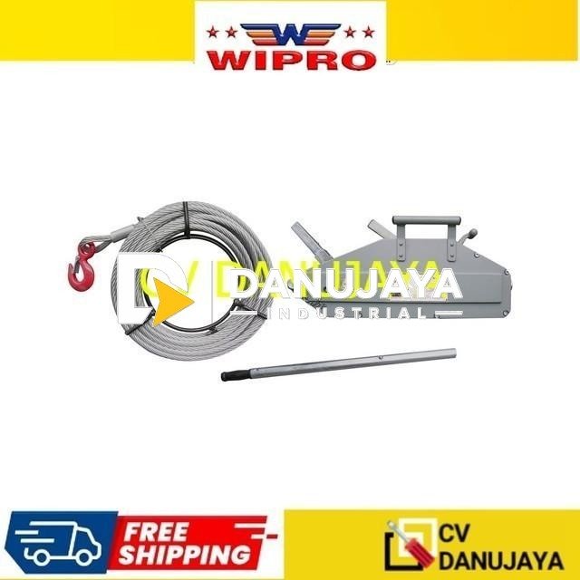 Wipro Wire Rope Winch (NHSS1.6) 1.6 T