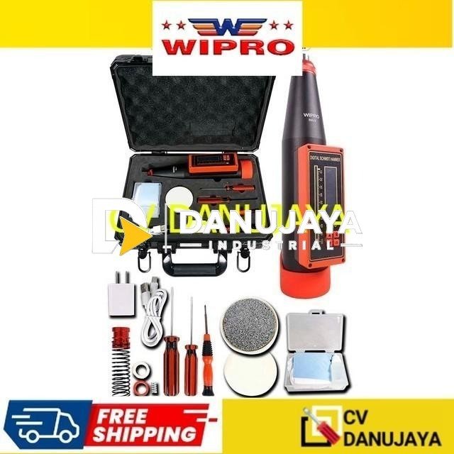 Wipro Alat Test Kekerasan Beton Digital RH-3